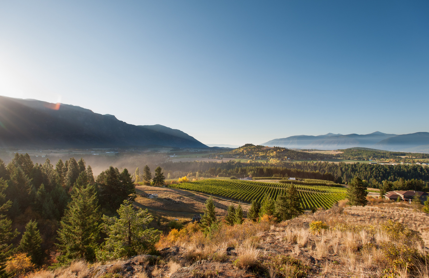 wine tours creston bc